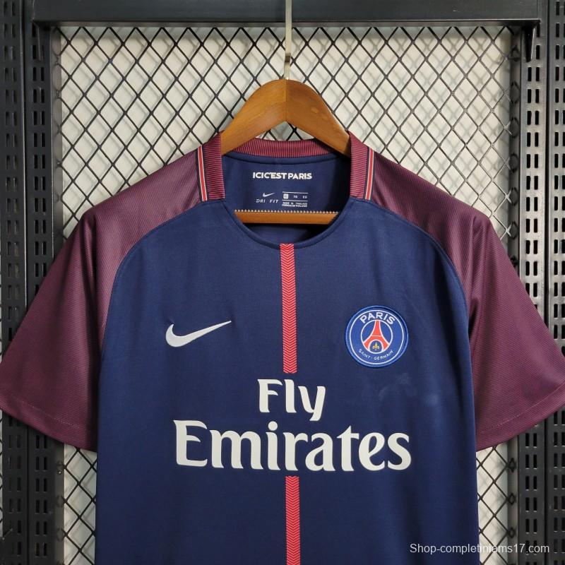 Retro 17-18 PSG Home Jersey