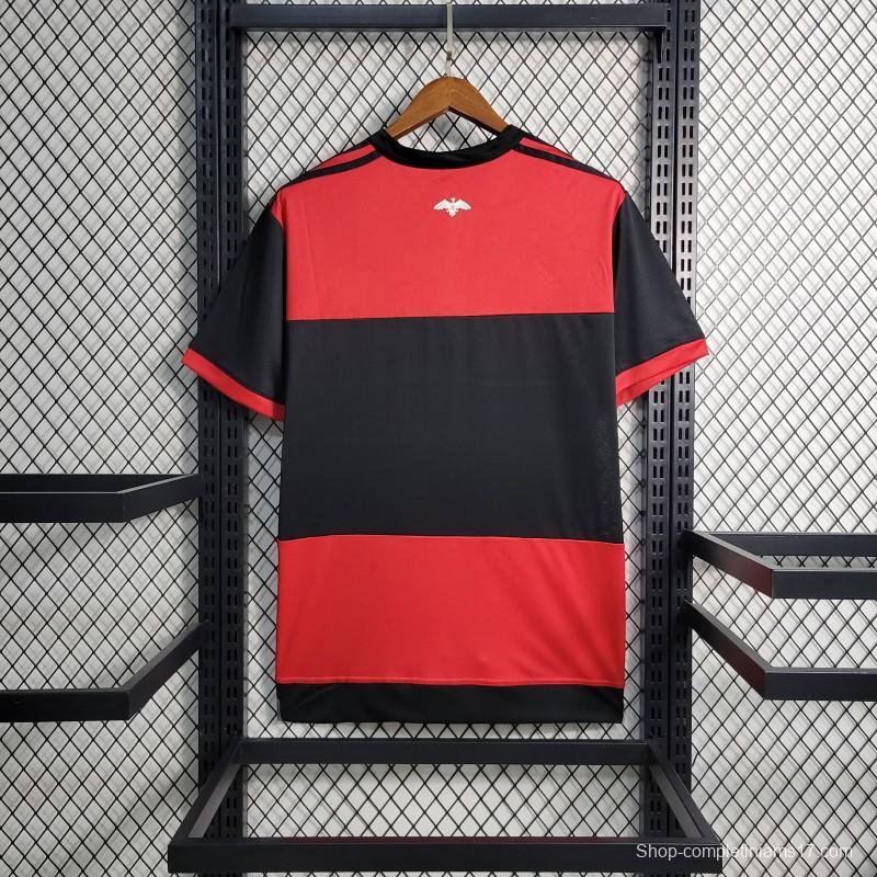 Retro 17-18 Flamengo Home Jersey