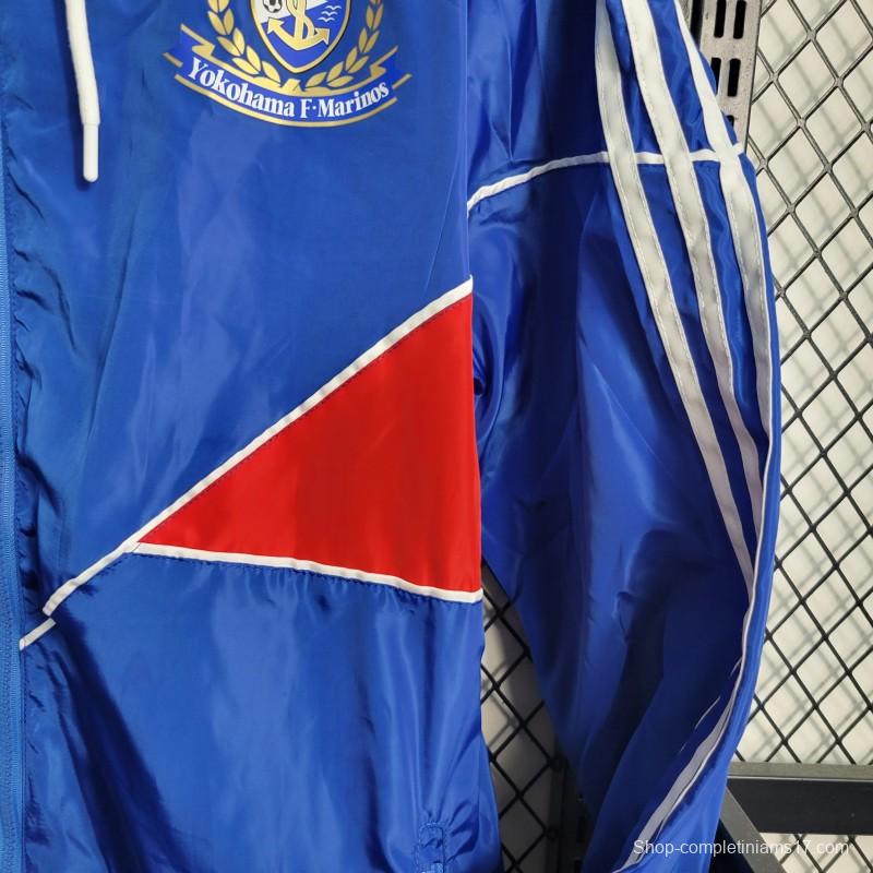 23-24 Windbreaker Yokohama F. Marinos Blue Windbreaker