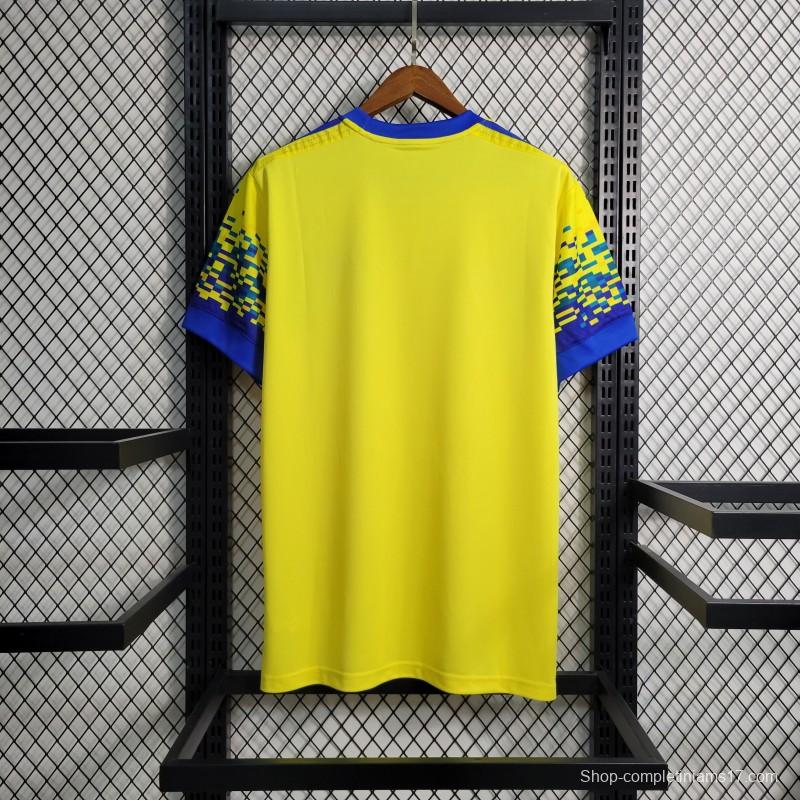 Retro 17-18 Flamengo Third Yellow Jersey