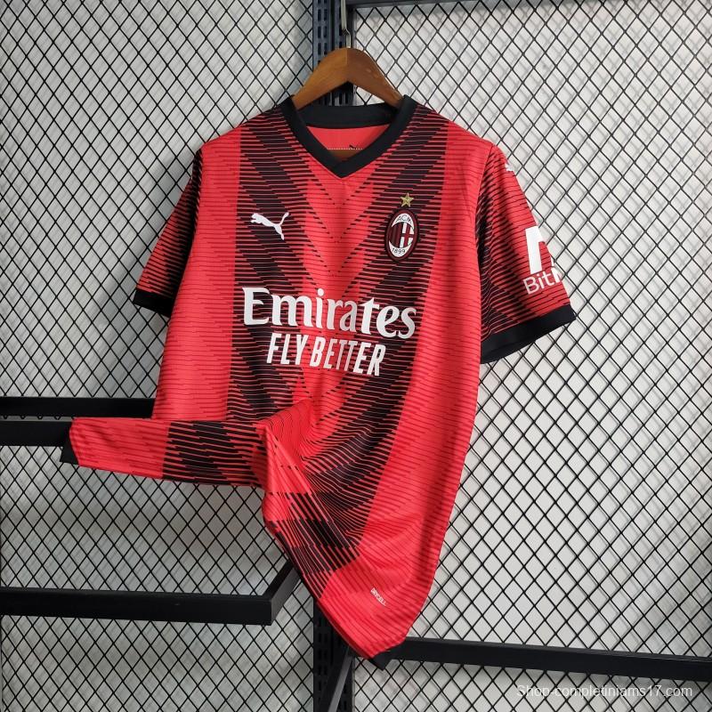 23-24 AC Milan Home Jersey