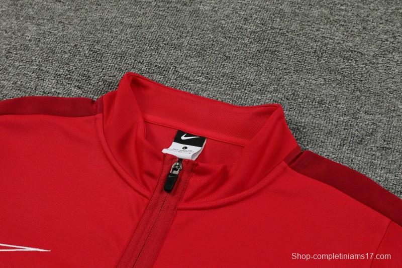 23/24 Nike Red Full Zipper Jacket+ Pants