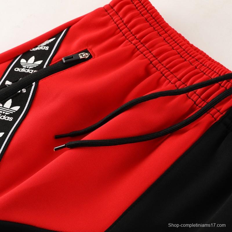 23/24 Adidas Original Wine/Red Full Zipper +Pants