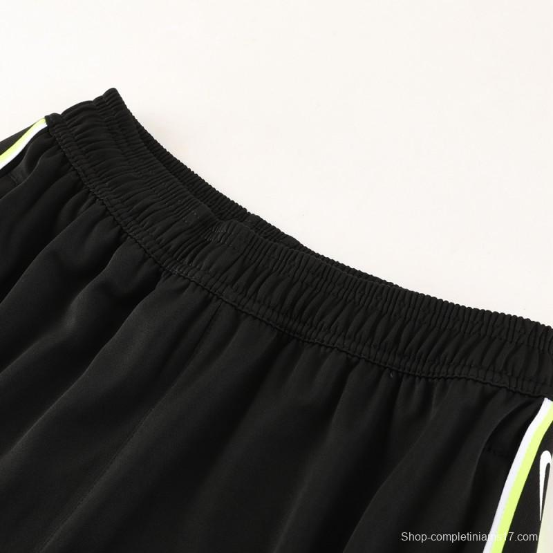 23/24 NIKE Black Short Sleeve Jersey+Pants