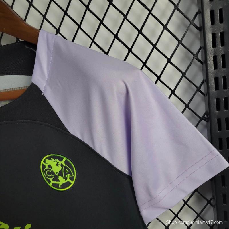 23/24 Kids Club America Purple Black Jersey