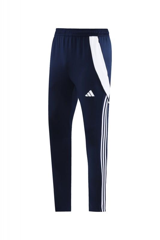 2024 Adidas Blue Half Zipper Jacket+Pants