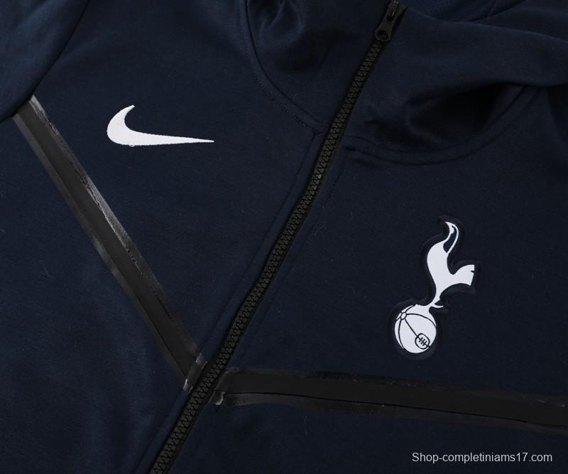 23/24 Tottenham Hotspur Full Zipper Hoodie Jacket+Pants