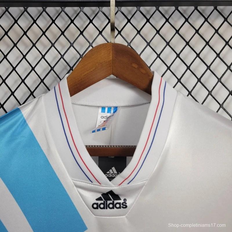 Retro 92/93 Olympique Marseille Home Jersey