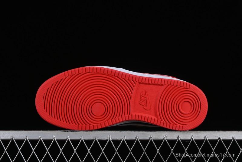 Nike Ebernon Low Premium Black White Low-Top Versatile Breathable Casual Sneakers - AQ1774-101