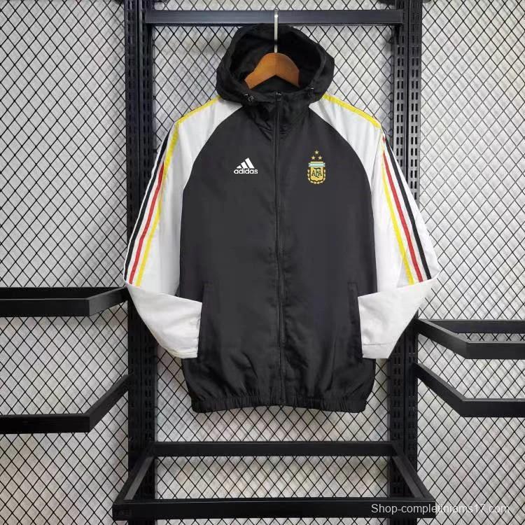 2024 Argentina Black/White Windbreaker