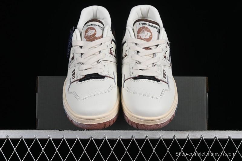 New Balance BB550 Series Leather Unisex Casual Running Shoes - BB550VGC