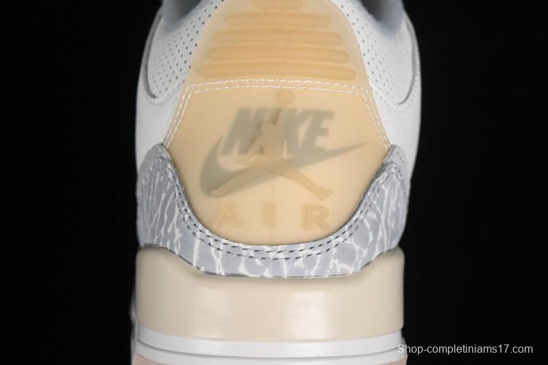 Air Jordan 3 "Craft Ivory" Ivory Full First Layer 