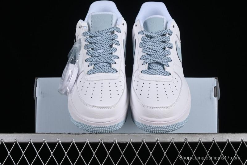 Nike Nocta x Nike Air Force 1 '07 Low "Certified Lover Boy" Ice Blue Classic Low-Top Casual Sneakers - LO1718-061
