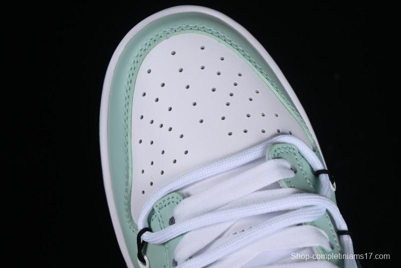 Nike SB Dunk Low White Green Skateboarding Shoes - FD9911-101