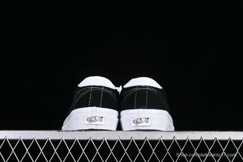 Vans Premium Sport 73 Classic Black & White Suede Low-Top Skate Shoes - VN000CR1BA2