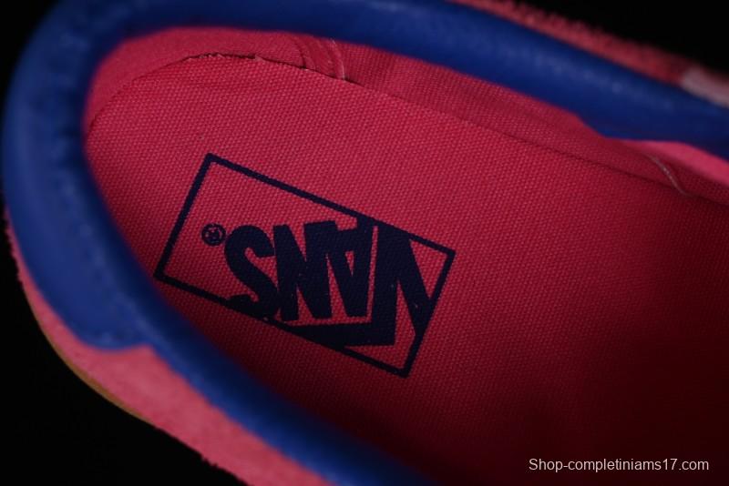 Vans Vault Og Sport Low Retro Suede Canvas Vulcanized Shoes in Dragon Fruit - VN000CQRCHL