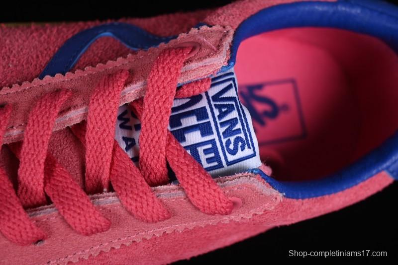 Vans Vault Og Sport Low Retro Suede Canvas Vulcanized Shoes in Dragon Fruit - VN000CQRCHL