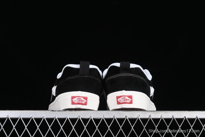 Vans Classics Knu Skool Retro Skate Shoes with Chunky Silhouette - VN0009QCBF2