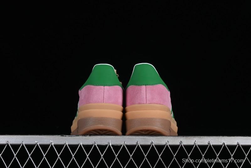 Adidas Originals Gazelle Bold Low-Top Sneakers with Thick Sole for Casual Wear - IE0420