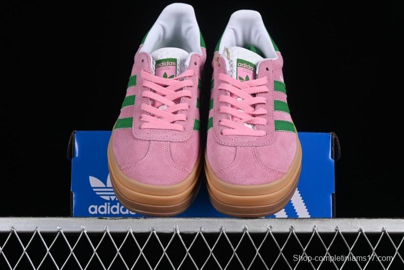 Adidas Originals Gazelle Bold Low-Top Sneakers with Thick Sole for Casual Wear - IE0420