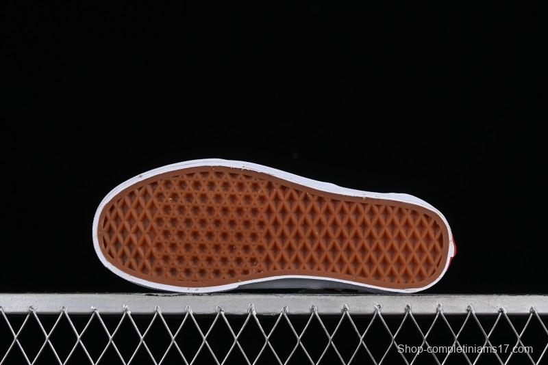 Vans Authentic Golden Coast Classic Checkerboard Slip-On Canvas Shoes - VN0A4BV4R6R