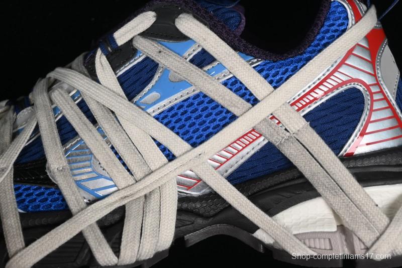 Balenciaga Phantom Sneaker 10th Generation Lace-Up Running Shoes with Transparent Heel Strap - W3XLL0525