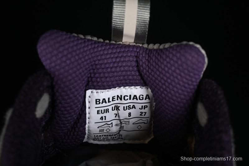 Balenciaga Phantom Sneaker 10th Generation Lace-Up Running Shoes with Transparent Heel Strap - W3XL51269