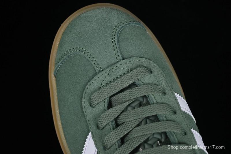 Adidas Originals Gazelle Bold ID6998 Low-Top Sneakers with Thick Sole for Casual Wear, Slip-Resistant and Durable