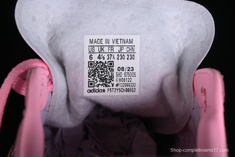 Adidas Originals Gazelle Bold H06122 Low-Top Sneakers with Thick Sole for Casual Wear, Slip-Resistant and Durable