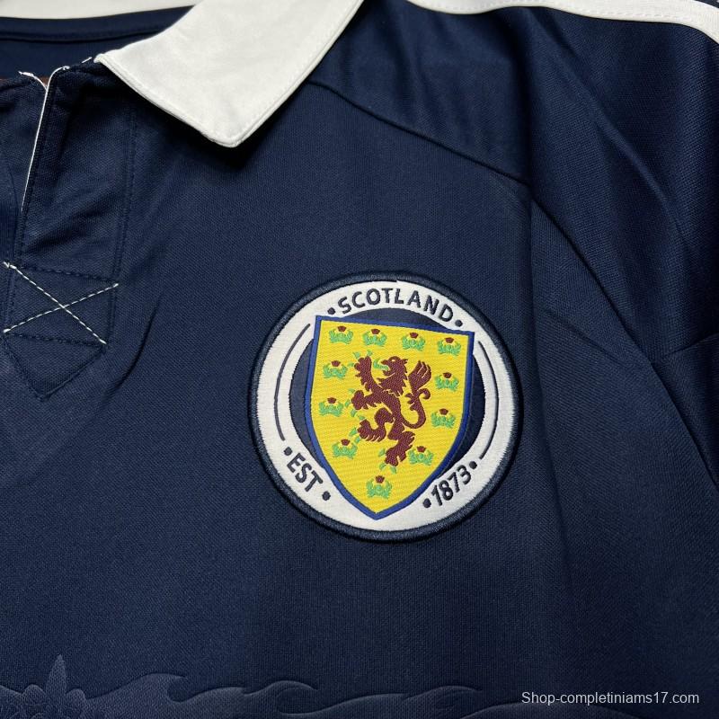 Retro 12/14 Scotland Home Jersey