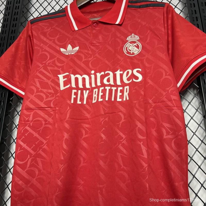 24/25 Real Madrid Red Jersey