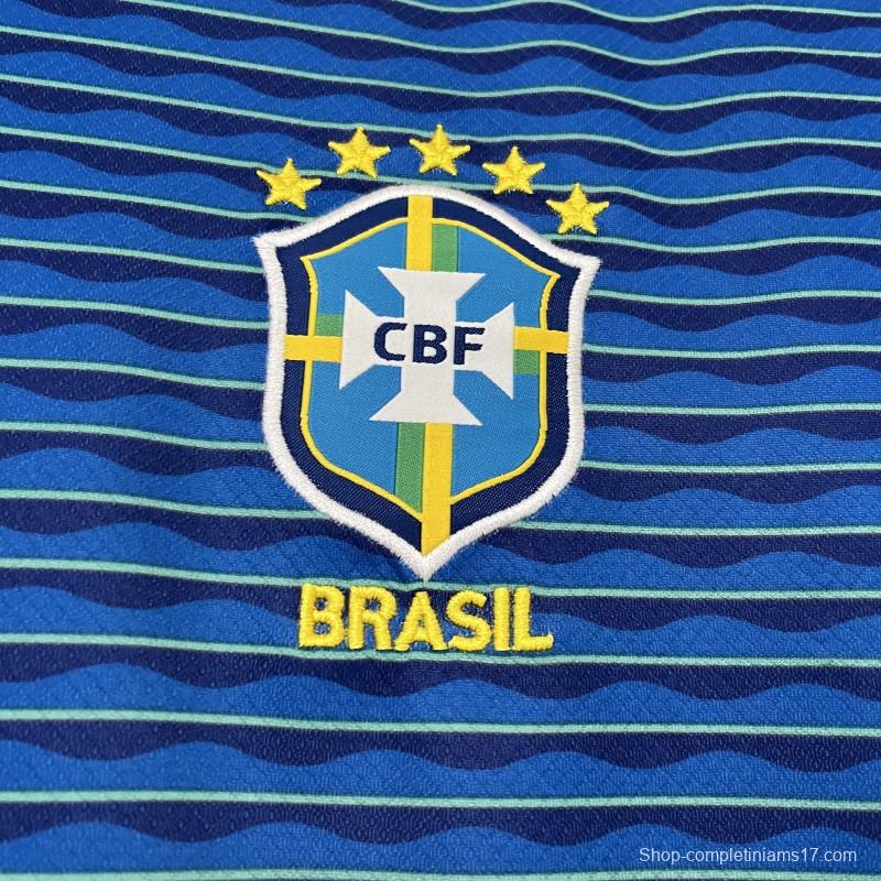 2024 Womens Brazil Away Shirt Jersey