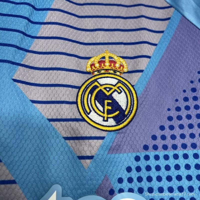 24/25 Real Madrid Goalkeeper Blue Jersey