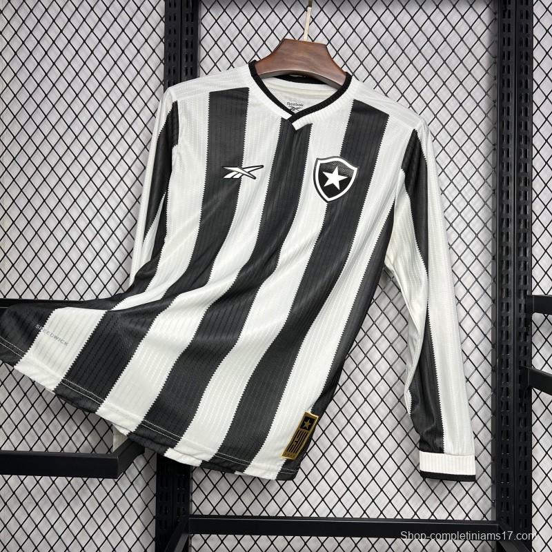 24/25 Botafogo Home Long Sleeve Jersey