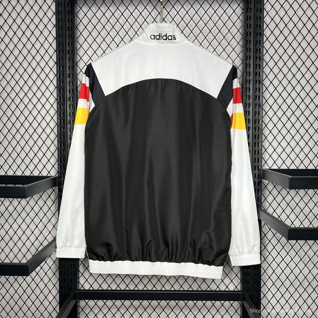 2024 Germany Euro White Windbreaker