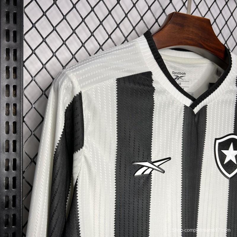 24/25 Botafogo Home Long Sleeve Jersey