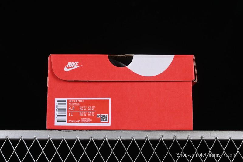 Nike Air Max 1 Retro Running Shoes with Half-Sole Air Cushion - FZ4831-400
