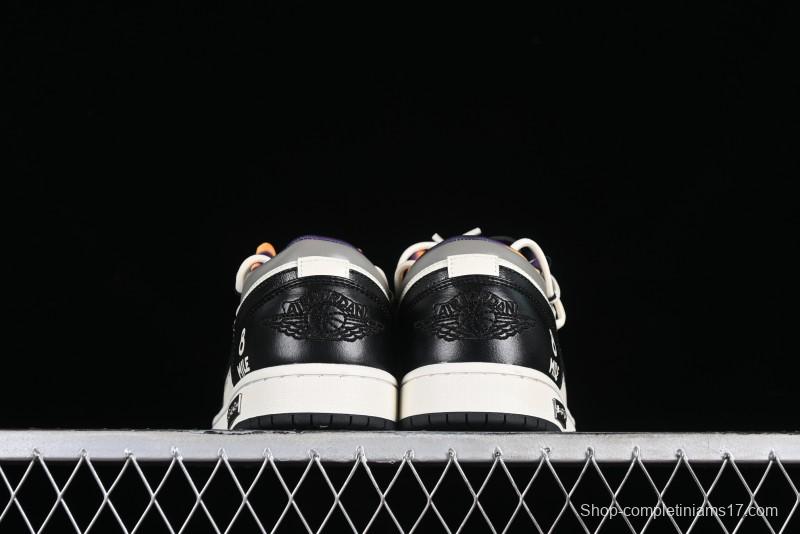 Nike Air Jordan 1 Low AJ1 Panda Prank Hip-Hop Theme - Big Shots Casual Sneakers