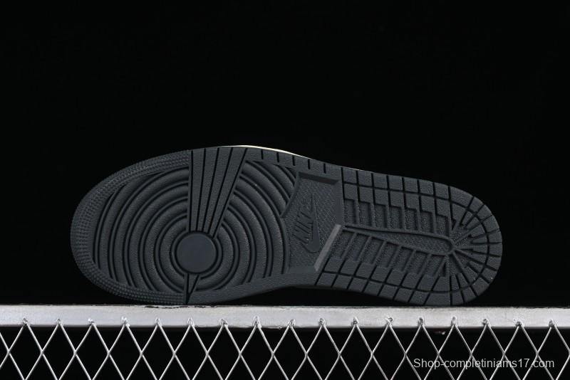 Nike Air Jordan 1 Low AJ1 Black Green Casual Sneakers - DC0774-001