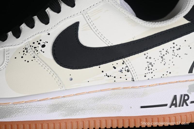 Nike Air Force 1 '07 Low Graffiti Casual Sneakers - DM0576-101