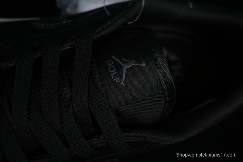 Nike Air Jordan 1 Low Golf Shoes Black Snake Pattern - DD9315-005