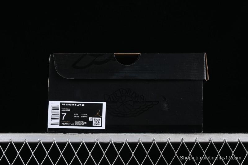 Nike Air Jordan 1 Low AJ1 Casual Lifestyle Sneakers - FQ7832-142