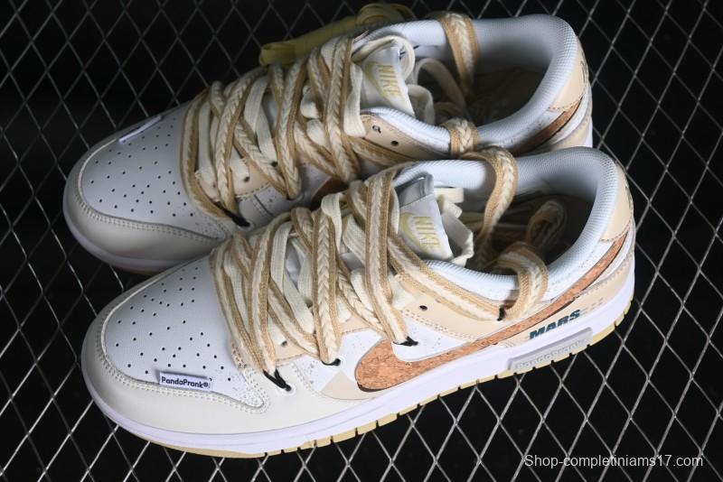 Nike Dunk Low Panda Prank Universe Exploration - Star Exploration Mocha SB Strap Low-top Casual Skate Shoes - DV0833-100