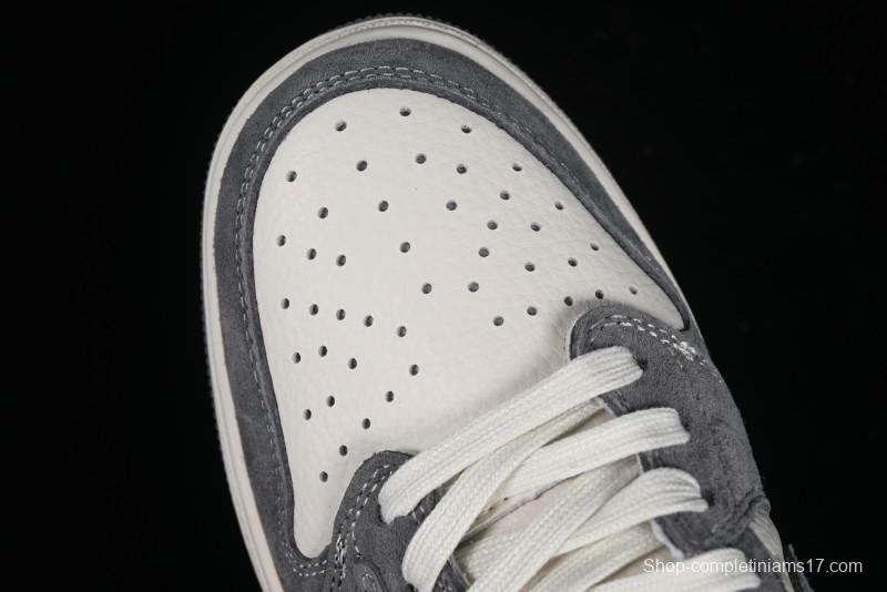 Nike Air Jordan 1 Low OG SP Travis Scott x Fragment Design Collaboration Sneakers - SJ2068-001