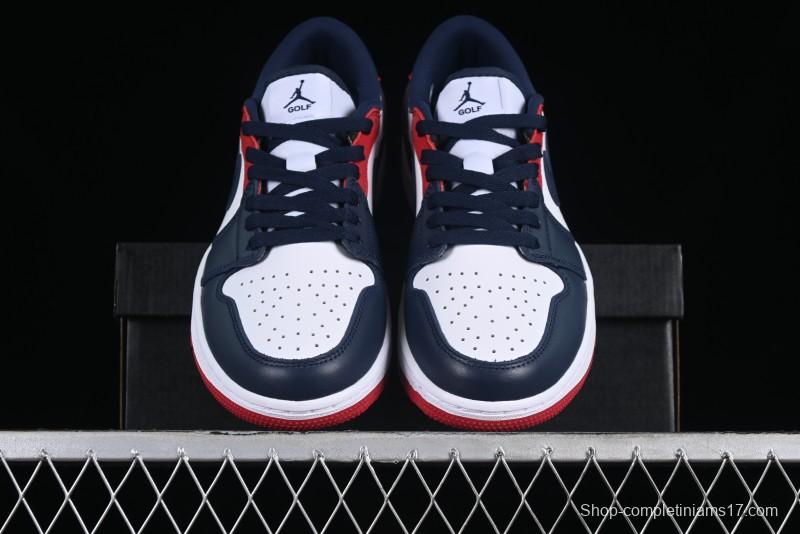 Nike Air Jordan 1 Low Golf Shoes Black Toe - DD9315-113
