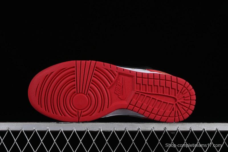 Nike SB Dunk Low Year of the Dragon Limited Edition - Black Swoosh Red Luck High-End Custom Low-Top Casual Sneakers - SJ2068-231