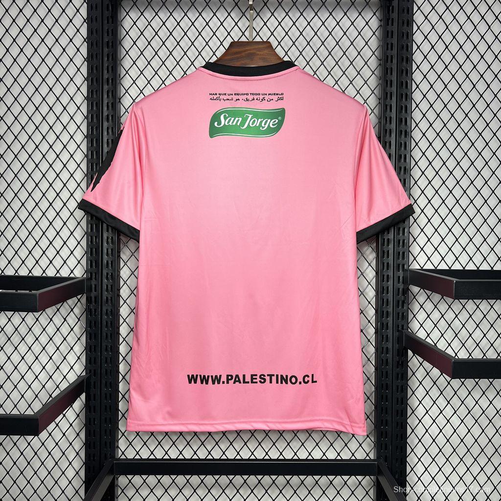 2024/25 CD Palestino Pink Graffiti Jersey