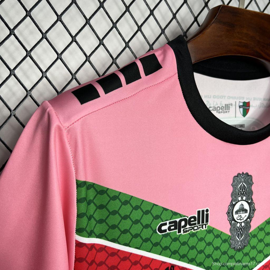 2024/25 CD Palestino Pink Graffiti Jersey