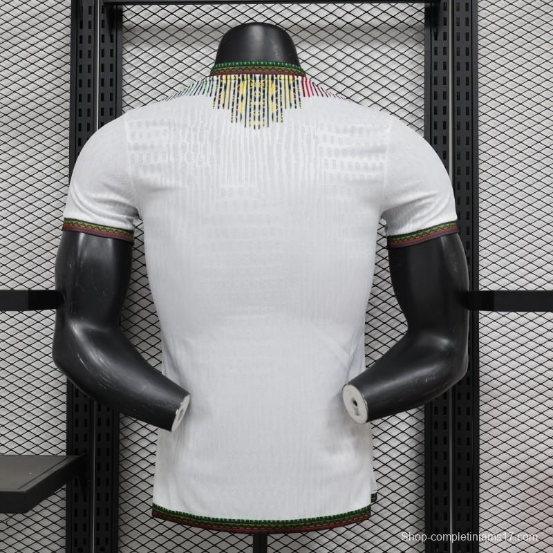 Player Version 2024 Mali Home White Jersey