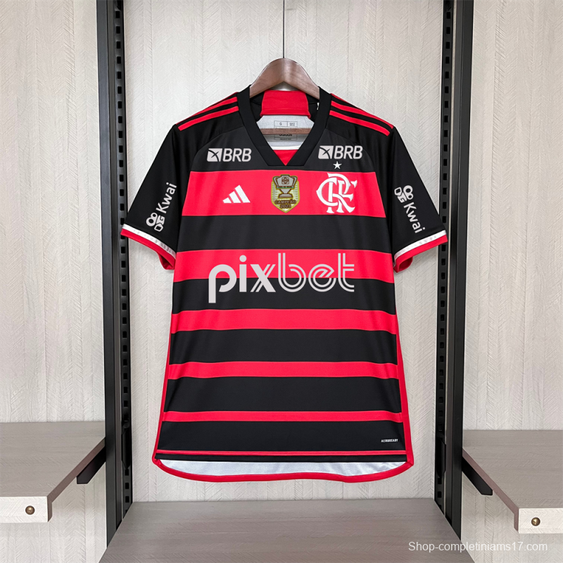 24/25 Flamengo Home Copa Do Brasil Jersey